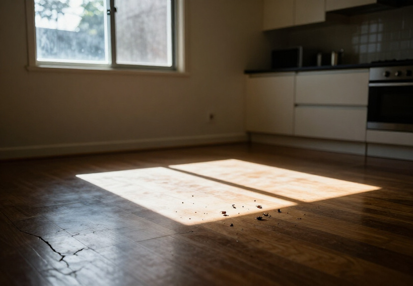 Ant trail in a Glenhaven kitchen before treatment